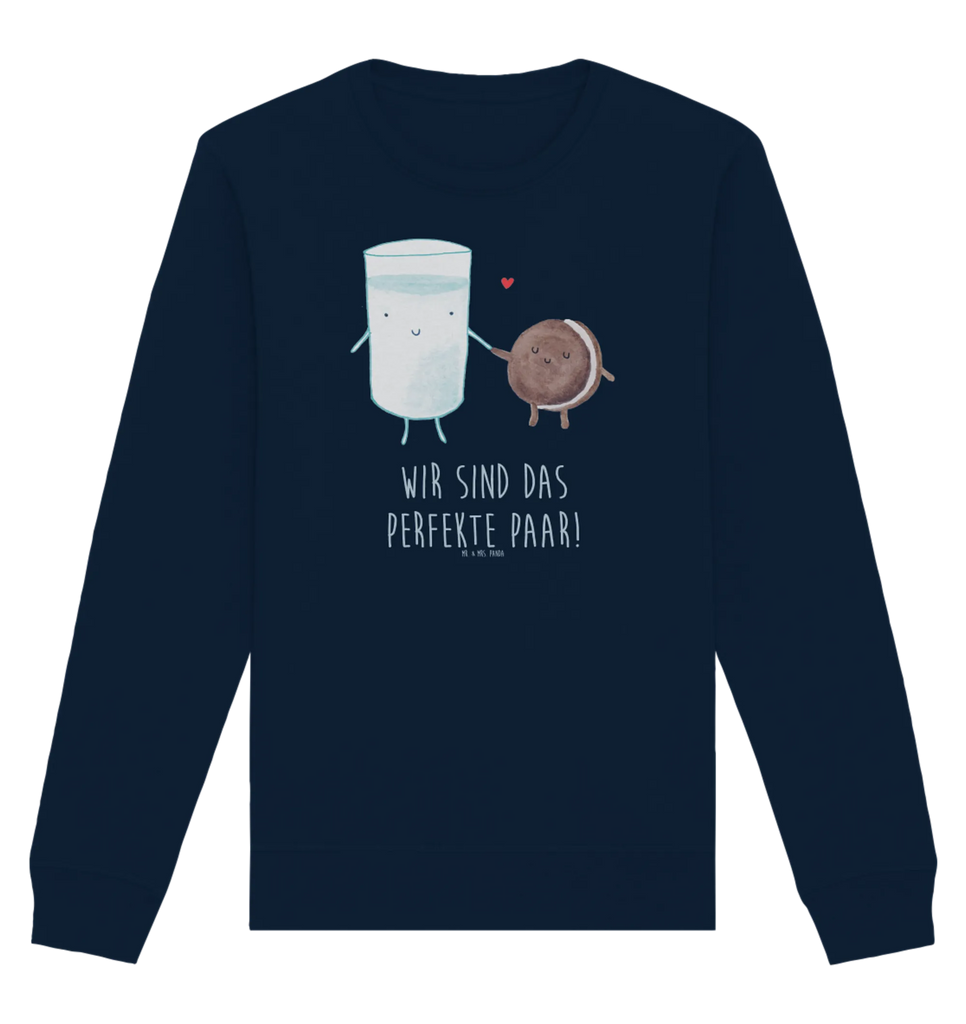 Organiczny Sweter mleko ciastko Pullover, Pullover Männer, Pullover Frauen, Sweatshirt, Sweatshirt Männer, Sweatshirt Frauen, Unisex, Tiermotive, Gute Laune, lustige Sprüche, Tiere, Milk, Cookie, Milch, Keks, Kekse, Kaffee, Einladung Frühstück, Motiv süß, romantisch, perfektes Paar