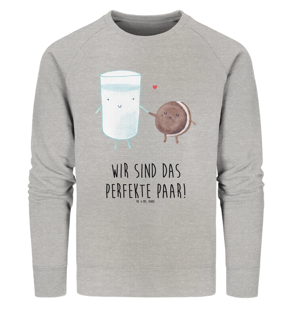 Organiczny Sweter mleko ciastko Pullover, Pullover Männer, Pullover Frauen, Sweatshirt, Sweatshirt Männer, Sweatshirt Frauen, Unisex, Tiermotive, Gute Laune, lustige Sprüche, Tiere, Milk, Cookie, Milch, Keks, Kekse, Kaffee, Einladung Frühstück, Motiv süß, romantisch, perfektes Paar