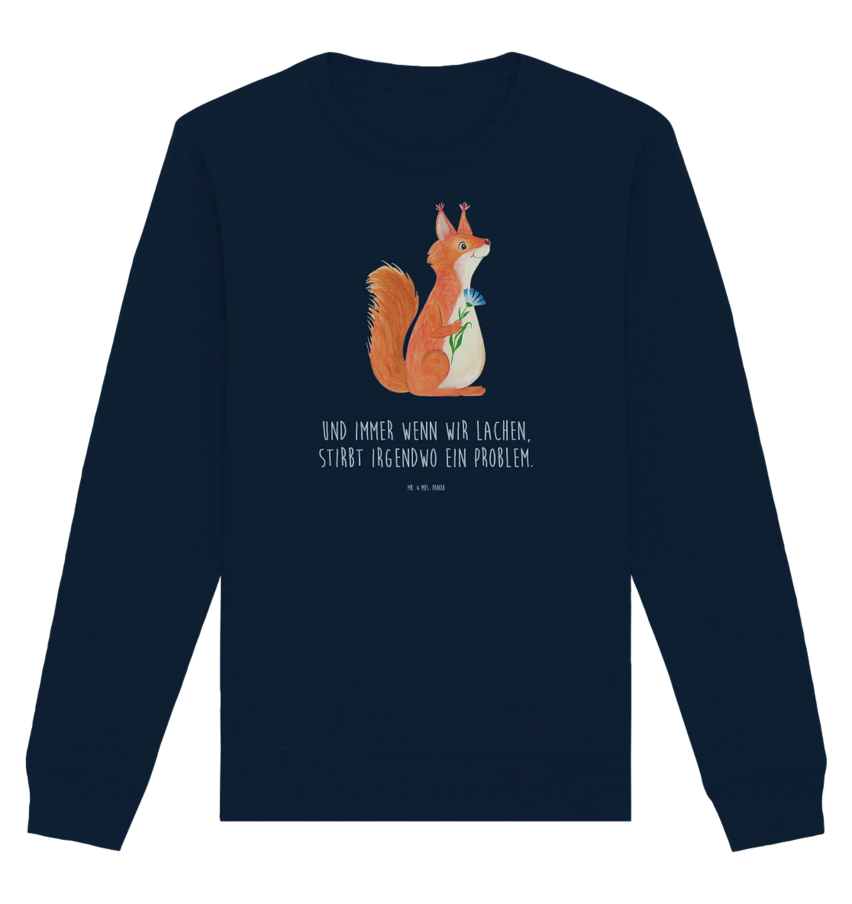 Organic Pullover Squirrel flower Pullover, Pullover Männer, Pullover Frauen, Sweatshirt, Sweatshirt Männer, Sweatshirt Frauen, Unisex, Tiermotive, Gute Laune, lustige Sprüche, Tiere, Eichhörnchen, Eichhorn, Spruch positiv, Lachen, Spaß, Motivation Sprüche, Motivation Bilder, glücklich Spruch, Spruch Deko