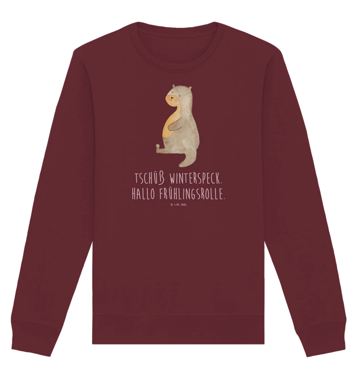 Organiczny Sweter wydra brzuch Kuna, wydra, morska wydra