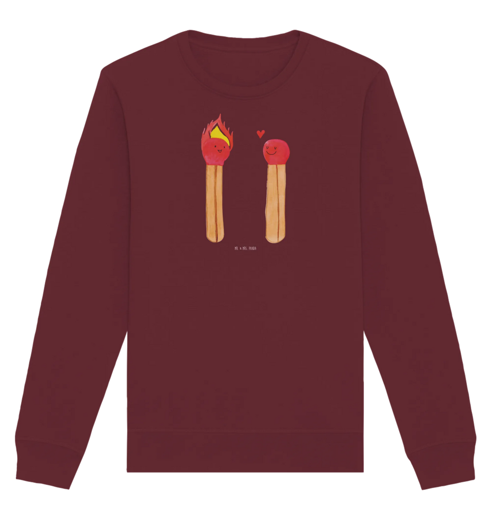 Organic Pullover Matches Pullover, Pullover Männer, Pullover Frauen, Sweatshirt, Sweatshirt Männer, Sweatshirt Frauen, Unisex, Liebe, Partner, Freund, Freundin, Ehemann, Ehefrau, Heiraten, Verlobung, Heiratsantrag, Liebesgeschenk, Jahrestag, Hocheitstag, Streichhölzer