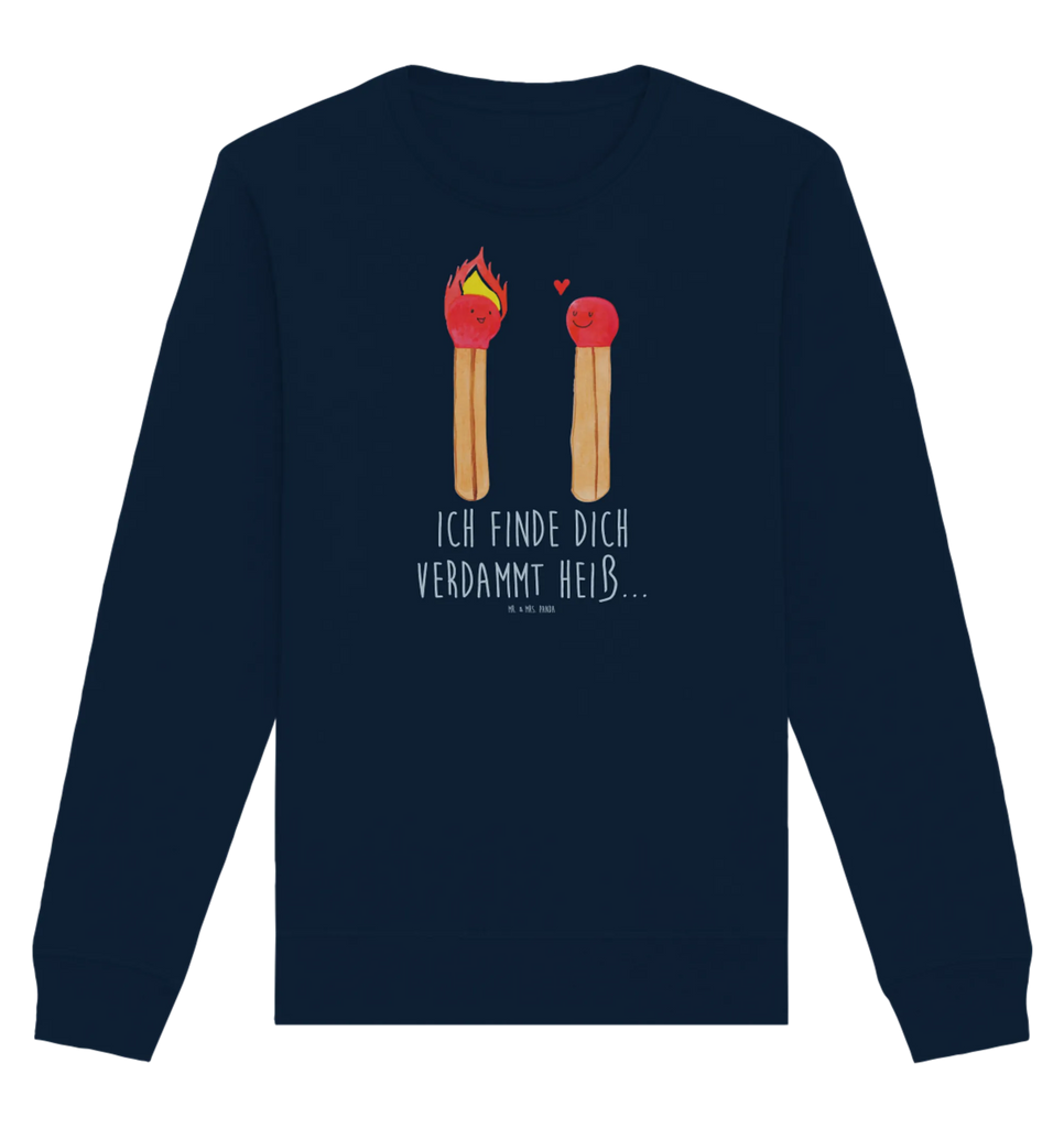 Organic Pullover Matches Pullover, Pullover Männer, Pullover Frauen, Sweatshirt, Sweatshirt Männer, Sweatshirt Frauen, Unisex, Liebe, Partner, Freund, Freundin, Ehemann, Ehefrau, Heiraten, Verlobung, Heiratsantrag, Liebesgeschenk, Jahrestag, Hocheitstag, Streichhölzer