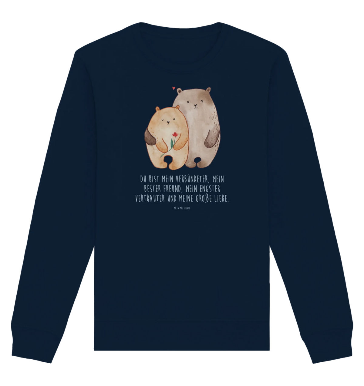Organic Pullover Bears in love Öko-Pullover, Bio-Rundhalspullover, Organic Sweatshirt, Nachhaltiges Sweatshirt, Pullover Aus Biobaumwolle, Umweltbewusster Pullover, Pullover Aus Bio-Materialien, Sweatshirt, Longsleeve Aus Biostoff, Ökologischer Pullover, Eco Pullover, Bio-Pulli, Organic Cotton Pullover, Pullover Mit Öko-Label, Pullover, Baumwoll Sweatshirt, Bio Sweatshirt, Umweltfreundlicher Pullover, Eco-Friendly Pullover, Fair Fashion Pullover, Sweater, Pullover Für Damen Aus Biobaumwolle, Bio Baumwoll Pullover, Rundhals Pullover, Pulli, Bio-Pullover, Sustainable Pullover, Nachhaltiger Pullover, Rundhals Sweatshirt, Bio Pullover, Organic Sweater, Organic Pullover, Öko-Pulli, Baumwoll Pullover, Hocheitstag, Ehemann, Freundin, Verlobung, Freund, Partner, Liebe, Jahrestag, Ehefrau, Heiraten, Liebesgeschenk, Heiratsantrag, Verliebt, Geschenk Freund, Bär, Bärchen, Geschenk Hochzeit, Hochzeitstag, Geschenk Freundin, Liebesbeweis, Verheiratet, Verlobt, Bären