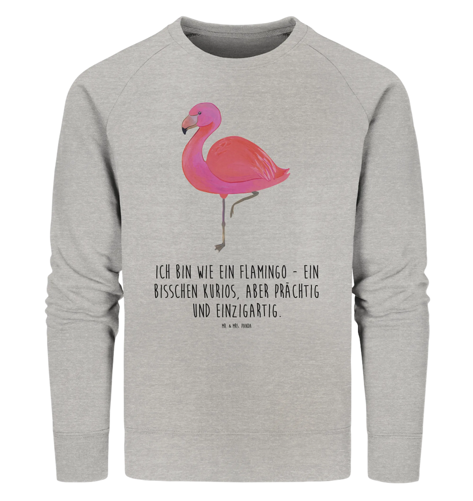 Organiczny Sweter Flamingo Klasyczny Pullover, Pullover Männer, Pullover Frauen, Sweatshirt, Sweatshirt Männer, Sweatshirt Frauen, Unisex, Flamingo, Einzigartig, Selbstliebe, Stolz, ich, für mich, Spruch, Freundin, Freundinnen, Außenseiter, Sohn, Tochter, Geschwister