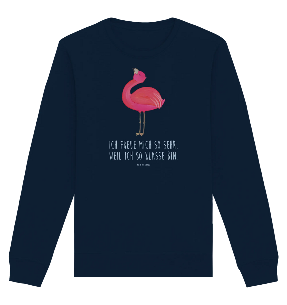 Bio Baumwoll Pullover Flamingo Stolz Pullover, Pullover Männer, Pullover Frauen, Sweatshirt, Sweatshirt Männer, Sweatshirt Frauen, Unisex, Flamingo, stolz, Freude, Selbstliebe, Selbstakzeptanz, Freundin, beste Freundin, Tochter, Mama, Schwester