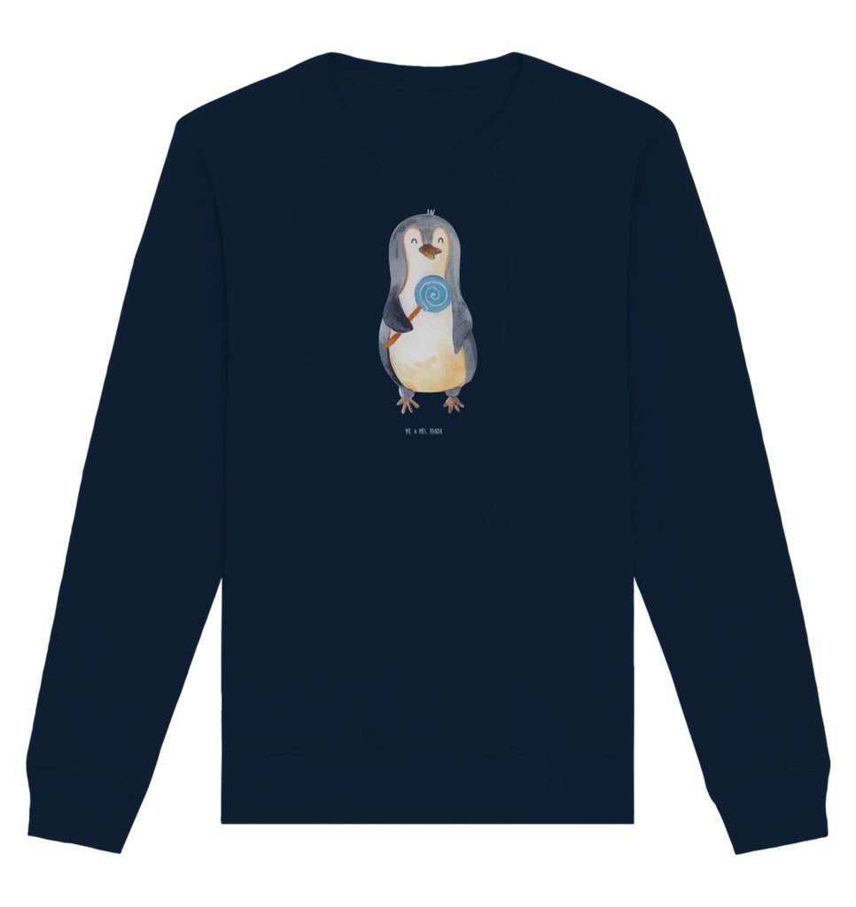 Organic Pullover Penguin lollipop Pullover, Pullover Männer, Pullover Frauen, Sweatshirt, Sweatshirt Männer, Sweatshirt Frauen, Unisex, Pinguin, Pinguine, Lolli, Süßigkeiten, Blödsinn, Spruch, Rebell, Gauner, Ganove, Rabauke
