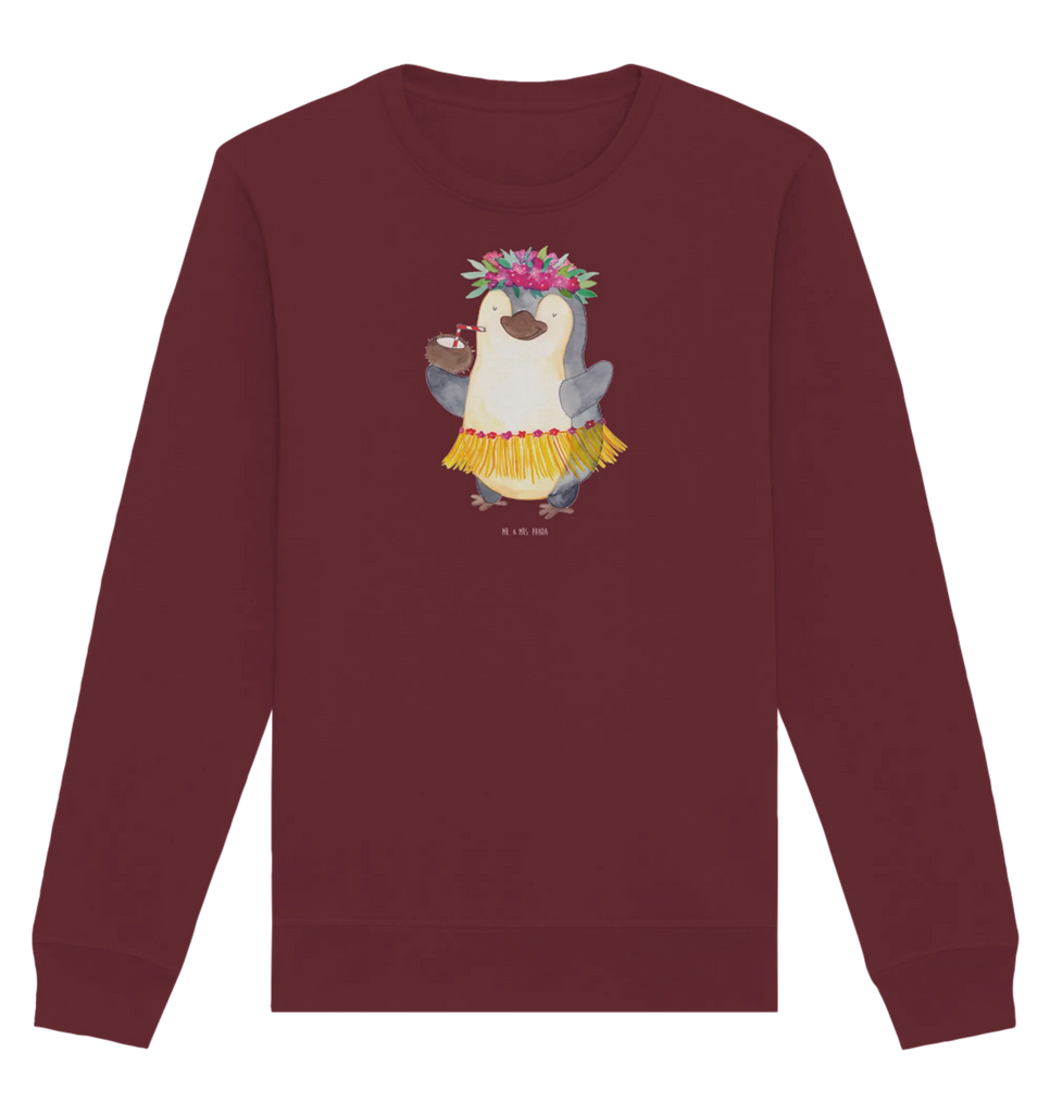 Organic Pullover Penguin coconut Pullover, Pullover Männer, Pullover Frauen, Sweatshirt, Sweatshirt Männer, Sweatshirt Frauen, Unisex, Pinguin, Aloha, Hawaii, Urlaub, Kokosnuss, Pinguine