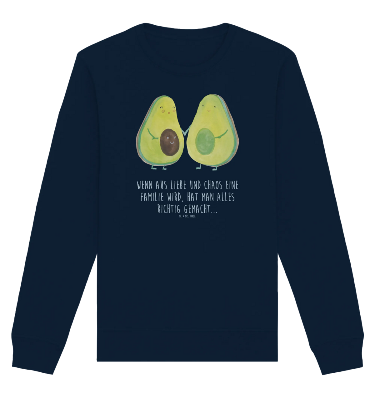 Organiczny Sweter Awokado para Pullover, Pullover Männer, Pullover Frauen, Sweatshirt, Sweatshirt Männer, Sweatshirt Frauen, Unisex, Avocado, Veggie, Vegan, Gesund, Avocuddle, Liebe, Schwangerschaft, Familie, Babyshower, Babyparty, Hochzeit, Kinder, Avocados, Geburt