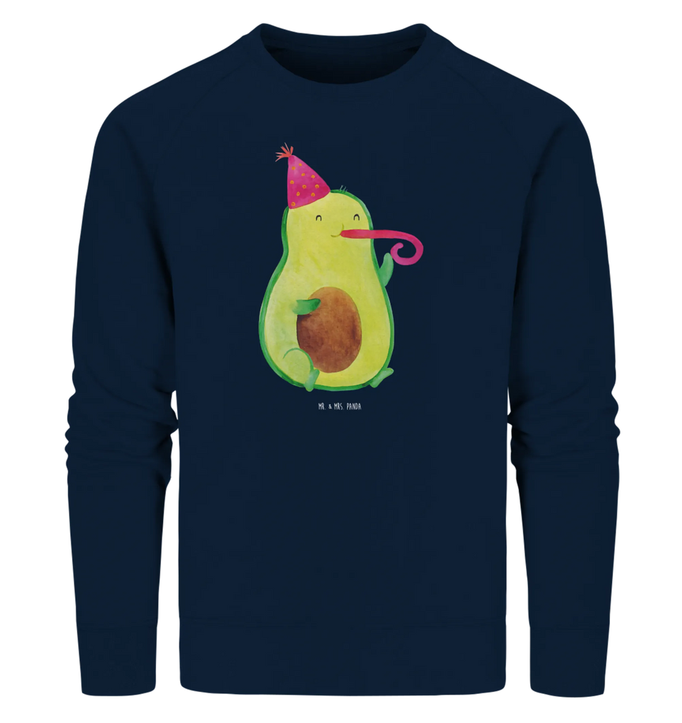 Organic Pullover avocado Celebration Pullover, Pullover Männer, Pullover Frauen, Sweatshirt, Sweatshirt Männer, Sweatshirt Frauen, Unisex, Avocado, Veggie, Vegan, Gesund, Party, Feierlichkeit, Feier, Fete, Geburtstag, Gute Laune, Tröte