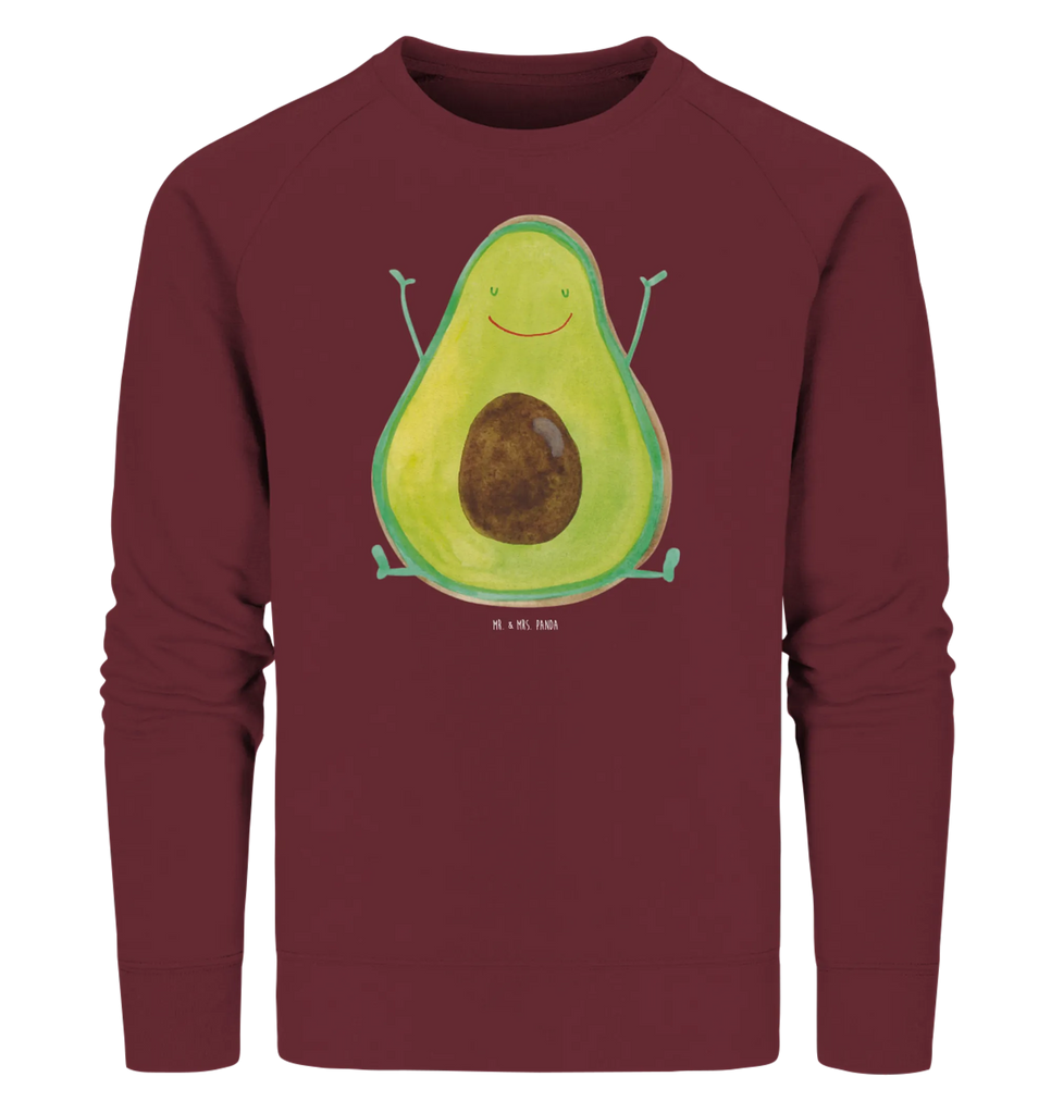Organic Pullover avocado Happy Pullover, Pullover Männer, Pullover Frauen, Sweatshirt, Sweatshirt Männer, Sweatshirt Frauen, Unisex, Avocado, Veggie, Vegan, Gesund, Chaos