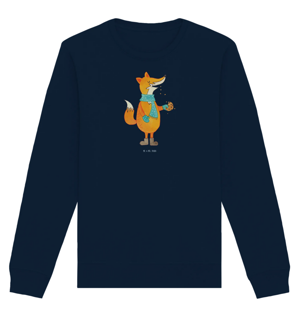 Organic Pullover Fox biscuit Pullover, Pullover Männer, Pullover Frauen, Sweatshirt, Sweatshirt Männer, Sweatshirt Frauen, Unisex, Fuchs, Füchse, Backen Spruch, Kekse, Winter, Weihnachtszeit, Plätzchen, Liebe, Küche Deko