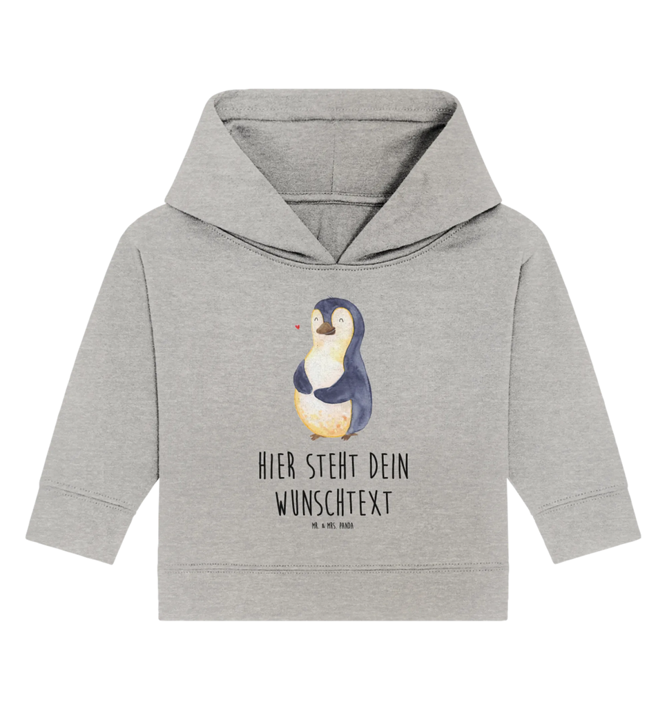 Spersonalizowana bluza z kapturem dla niemowląt Pingwin dieta Personalisierter Baby Hoodie, Baby Hoodie mit Namen, Babyhoodie Wunschtext, Pinguin, Abspecken, Pinguine, Körperliebe, Diät, Gewicht, Abnehmen, Selbstrespekt, Motivation, Selbstliebe