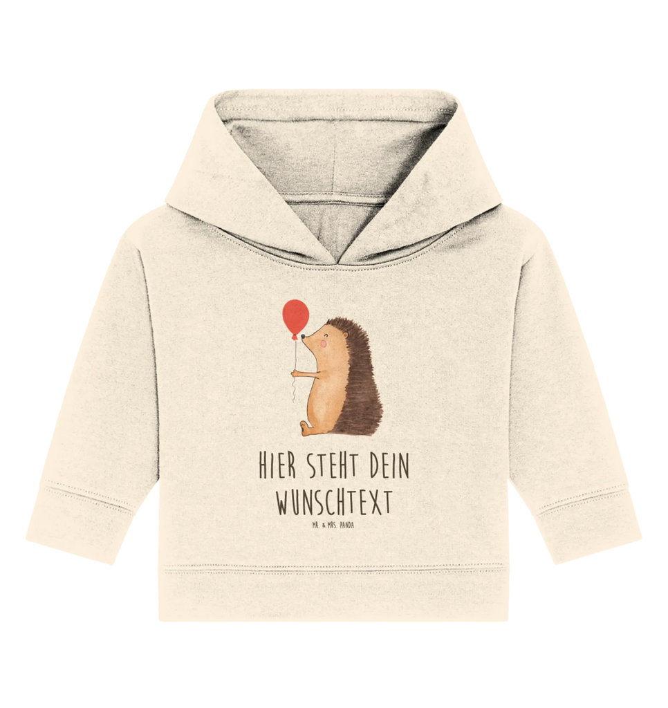 Spersonalizowana bluza z kapturem dla niemowląt jeż balon Personalisierter Baby Hoodie, Babyhoodie Wunschtext, Baby Hoodie mit Namen, Tiermotive, Gute Laune, Tiere, Lustige Sprüche, Herzlichen Glückwunsch, Geburtstag, Geburtstagskind, Glückwunsch, Happy Birthday, Igel, Ballon