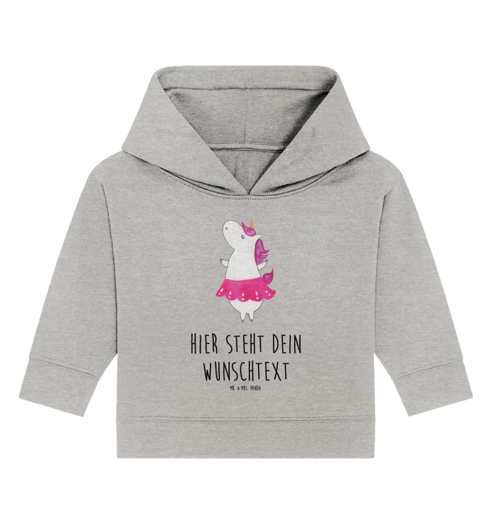 Spersonalizowana bluza z kapturem dla niemowląt Jednorożec balerina Personalisierter Baby Hoodie, Baby Hoodie mit Namen, Babyhoodie Wunschtext, Unicorn, Einhorn, Einhörner, Einhorn Deko, Lebenslust, Ballerina, Geburtstag, Feiern, Tänzerin, Lebensfreude, Spaß, Party, Wohnung, Tanzen