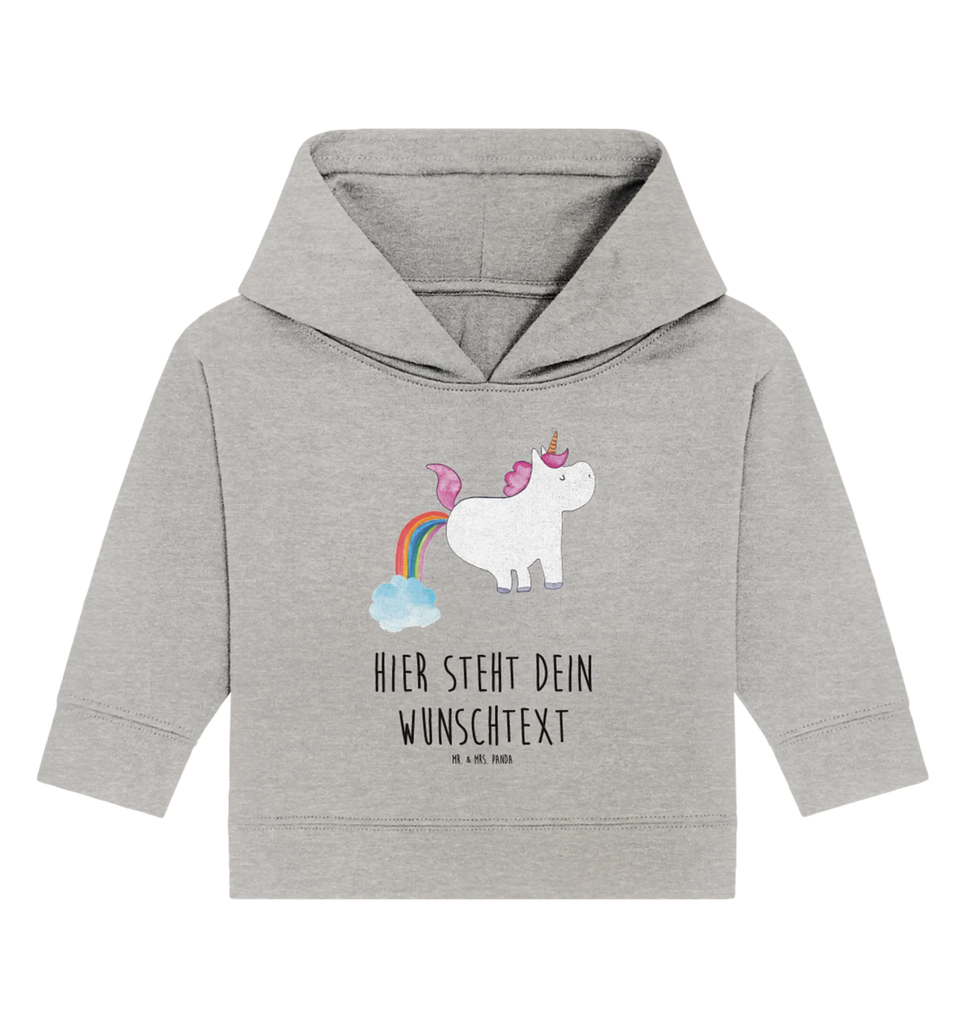 Spersonalizowana bluza z kapturem dla niemowląt Jednorożec puszczać bąki Babyhoodie Wunschtext, Personalisierter Baby Hoodie, Baby Hoodie mit Namen, Einhorn, Unicorn, Einhörner, Einhorn Deko, Lustig, Spaß, Glitzer, Freundin, Erwachsenwerden, Einhornpower, Regenbogen, Pups
