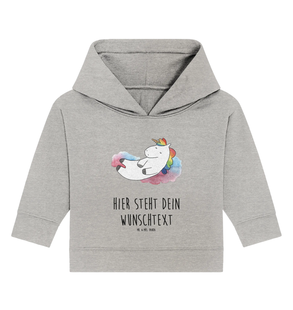 Spersonalizowana bluza z kapturem dla niemowląt Jednorożec Siódme niebo Personalisierter Baby Hoodie, Babyhoodie Wunschtext, Baby Hoodie mit Namen, Einhorn, Unicorn, Einhörner, Einhorn Deko, Glaube, Menschen, Lustig, Lächeln, Witzig, Geschenk, Verliebt, Realität