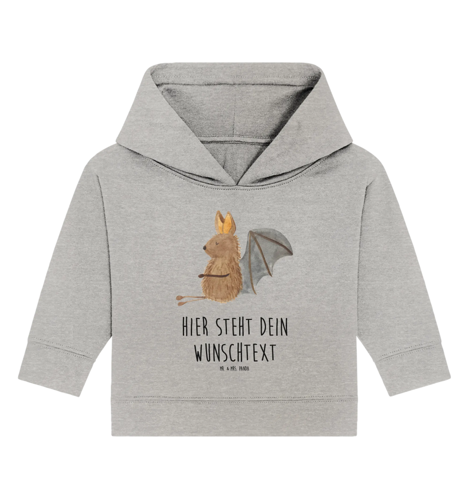 Spersonalizowana bluza z kapturem dla niemowląt Nietoperz siedzenie Baby Hoodie mit Namen, Babyhoodie Wunschtext, Personalisierter Baby Hoodie, Tiermotive, Gute Laune, lustige Sprüche, Tiere, Motivation, Fledermäuse, entspannen, Fledermaus