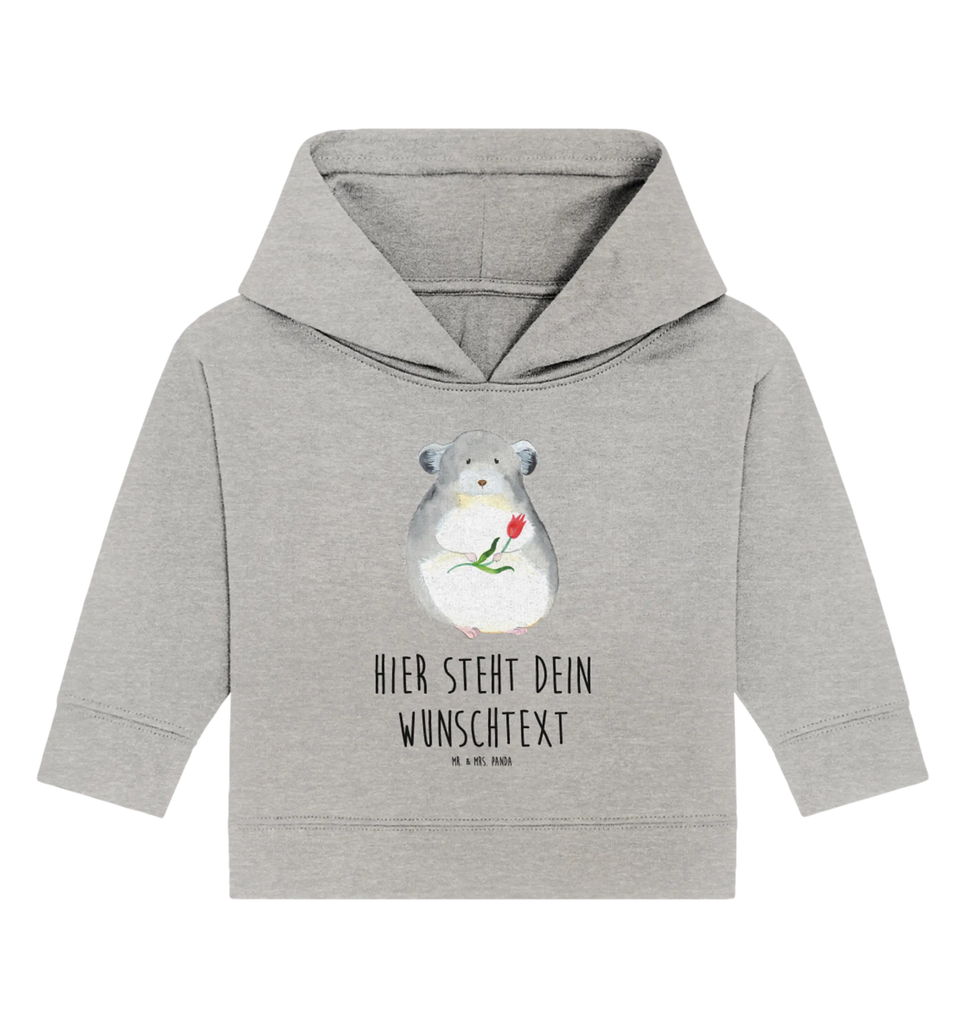 Spersonalizowana bluza z kapturem dla niemowląt szynszyla kwiat Babyhoodie Wunschtext, Personalisierter Baby Hoodie, Baby Hoodie mit Namen, Tiermotive, Gute Laune, lustige Sprüche, Tiere, Liebeskummer, Kummer, Glücklichsein, Depressionen, Büroalltag, Chaos, Chinchilla, Büro, Chinchillas, traurig sein