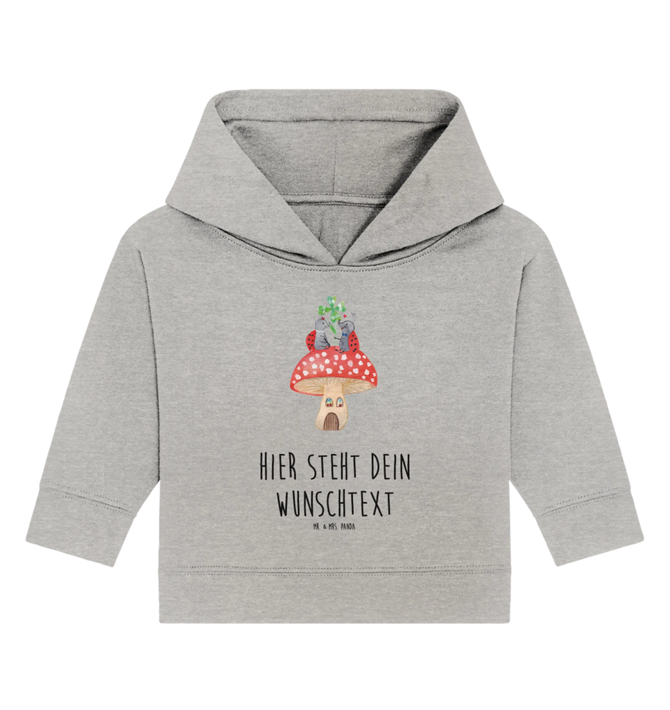 Spersonalizowana bluza z kapturem dla niemowląt biedronka Muchomor Baby Hoodie mit Namen, Personalisierter Baby Hoodie, Babyhoodie Wunschtext, Tiermotive, Gute Laune, lustige Sprüche, Tiere, Haus, Fleigenpilzhaus, zuhause, Fliegenpilz, Wohnung, Marienkäfer