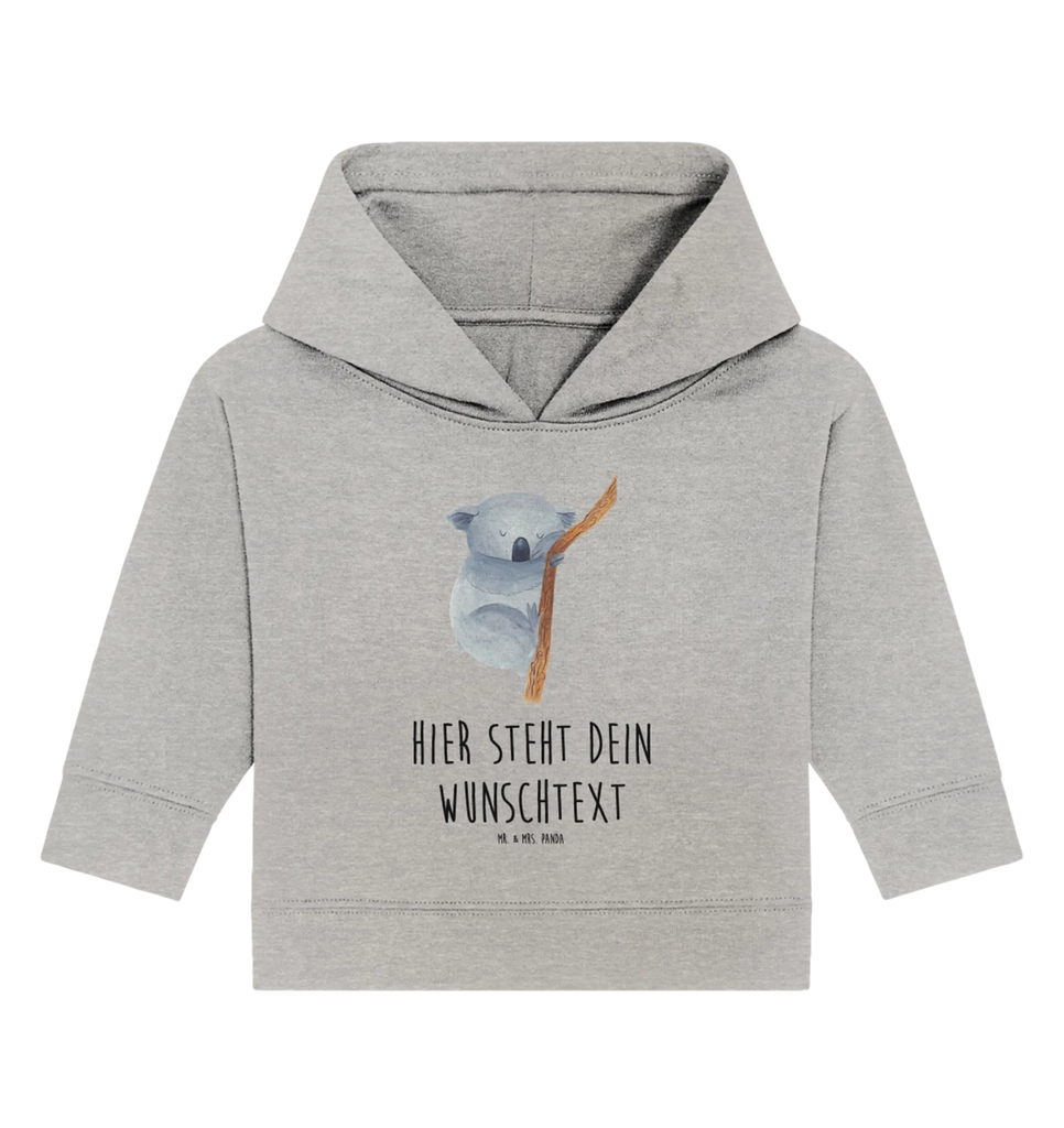 Spersonalizowana bluza z kapturem dla niemowląt Koala Baby Hoodie mit Namen, Babyhoodie Wunschtext, Personalisierter Baby Hoodie, Tiermotive, Gute Laune, Tiere, Lustige Sprüche, schlafen, Koalabär, Traumland, Bär, Traum, Träumen, Schlafzimmer, Koala