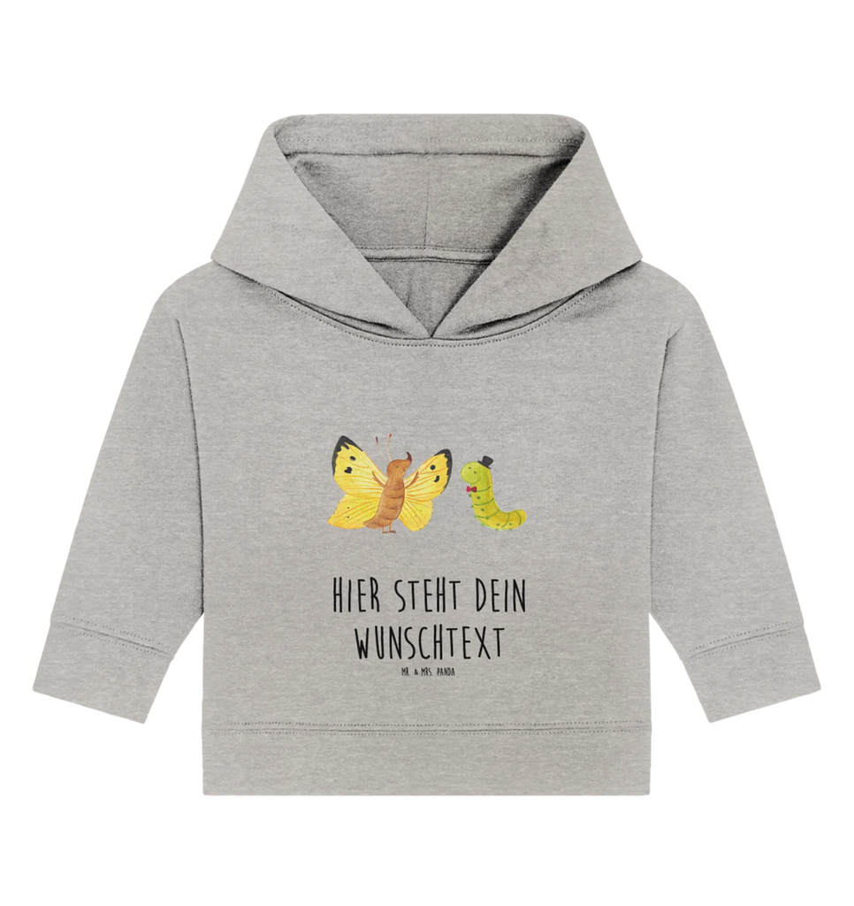 Spersonalizowana bluza z kapturem dla niemowląt gąsienica motyl Personalisierter Baby Hoodie, Babyhoodie Wunschtext, Baby Hoodie mit Namen, Tiermotive, Gute Laune, Tiere, Lustige Sprüche, Schönheit, Entwicklung, Kokon, Zitronenfalter, Erwachsen Werden, Schmetterling, Hütchen, Raupe, Aufwachsen, Hut