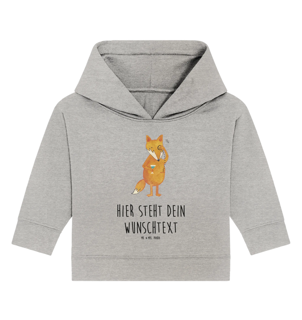 Spersonalizowana bluza z kapturem dla niemowląt lis Pan Babyhoodie Wunschtext, Baby Hoodie mit Namen, Personalisierter Baby Hoodie, Fuchs, tröstende Worte, Spruch lustig, Füchse, Motivation Spruch, Problemlösung, Liebeskummer Geschenk
