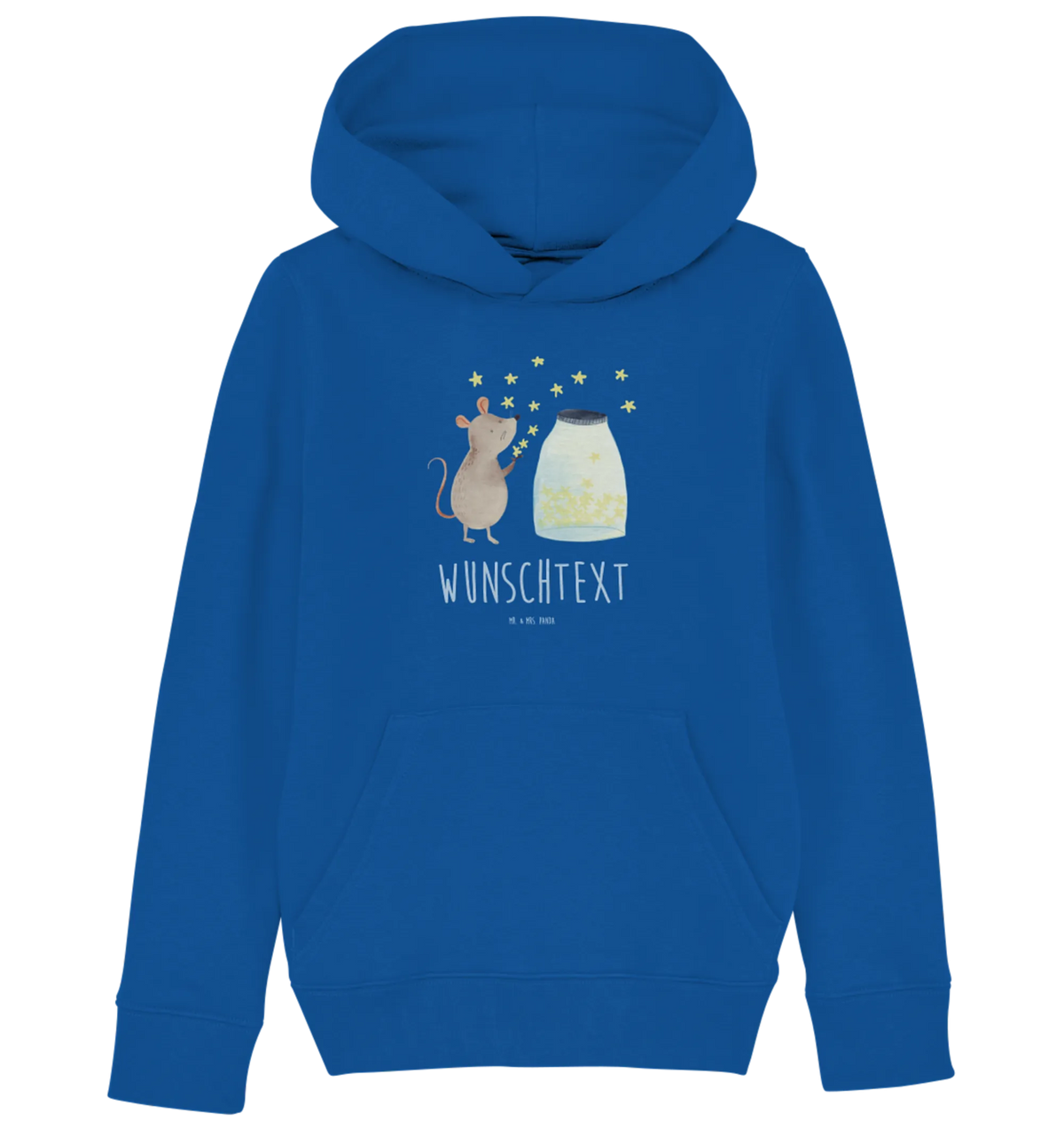Personalized Kids Hoodie Mouse Stars cute, hand drawn, gifts, gift ideas, cute animal motives, animal lover, special gifts, good mood, small animals, funny sayings, card, wish, birthday, first child, child birthday, hope, birth, stars, baptism, child, Mouse, baptism gift, pregnancy