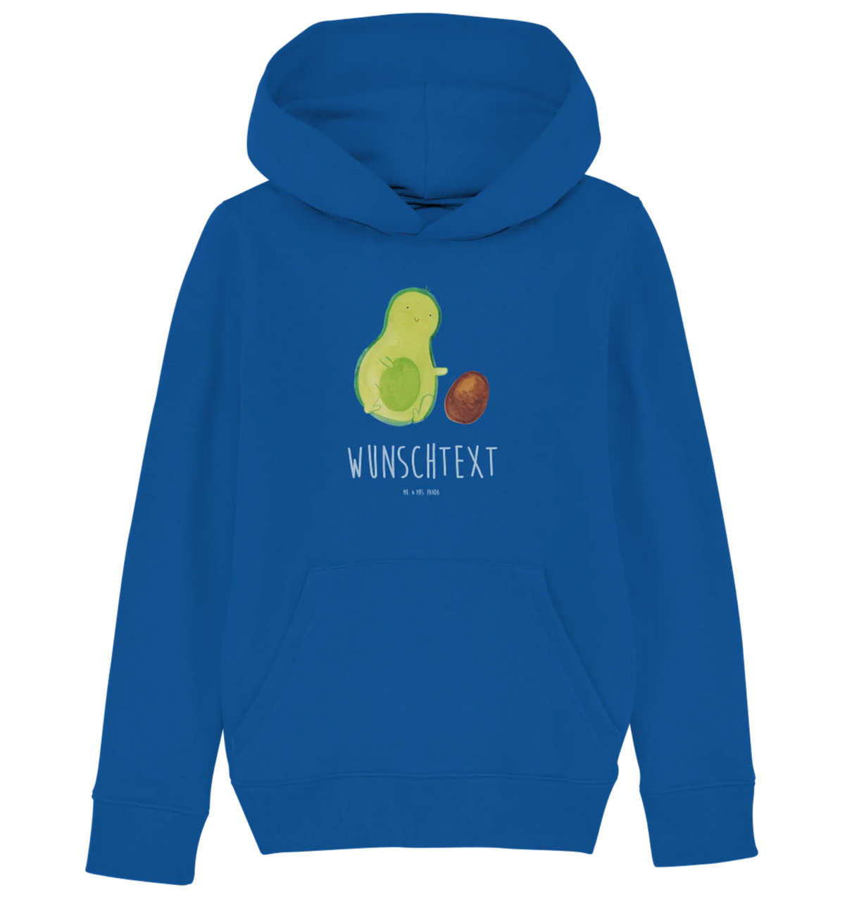 Personalizowana bluza z kapturem dla dzieci Awokado pestka toczy się Warzywa, Awokado, Zdrowy, Wegan