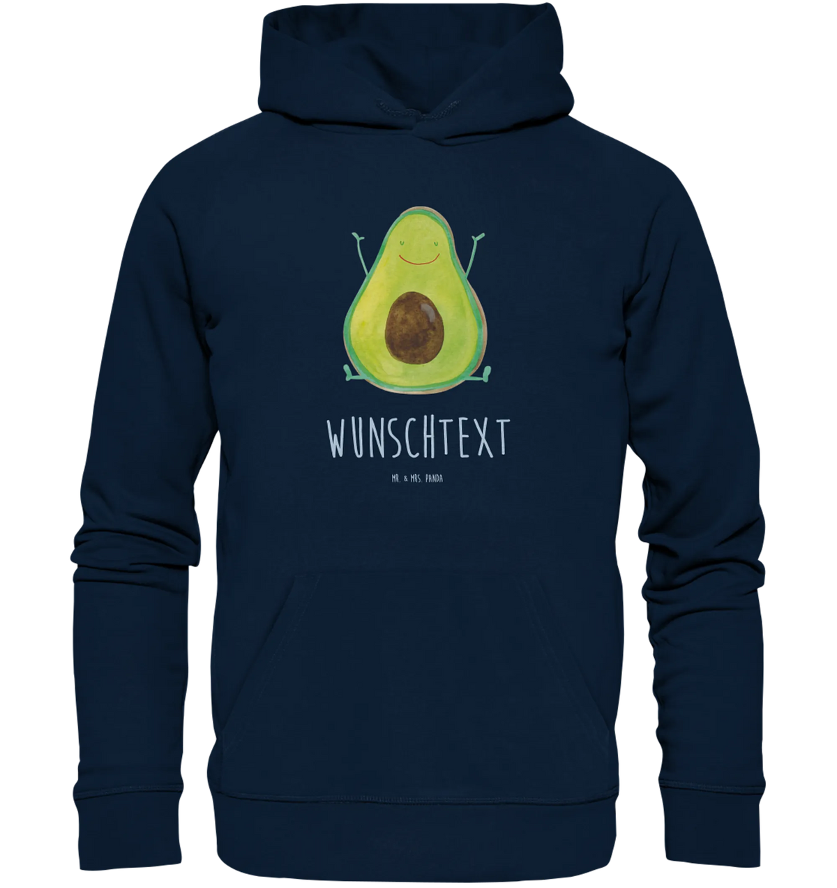 Personalized hoodie avocado Happy vegetables