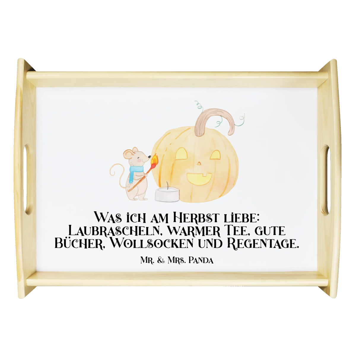 Serving tray pumpkin mouse decoration, gifts, Martin singing, decor, giving