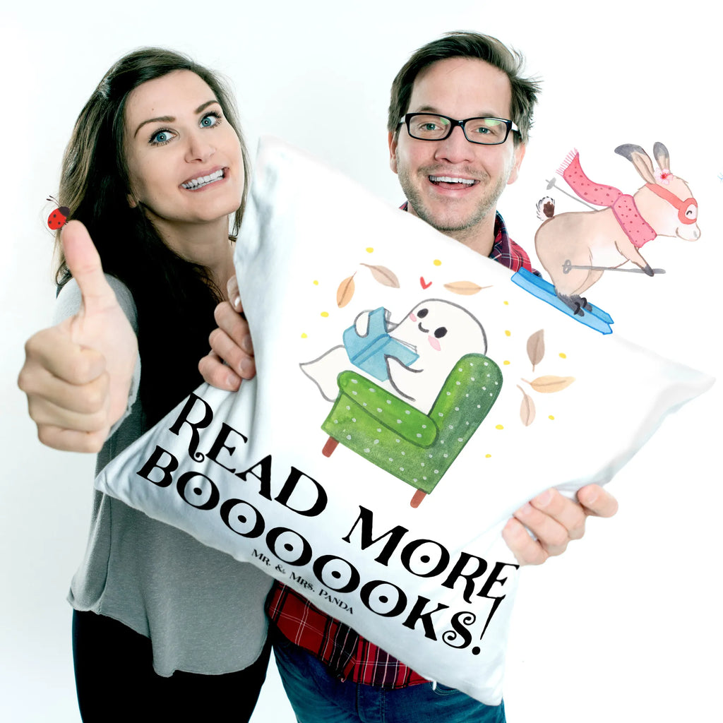 40x40 poduszka duch książka Halloween, dekoracje, Martinssingen, dekoracja, prezenty, dawanie