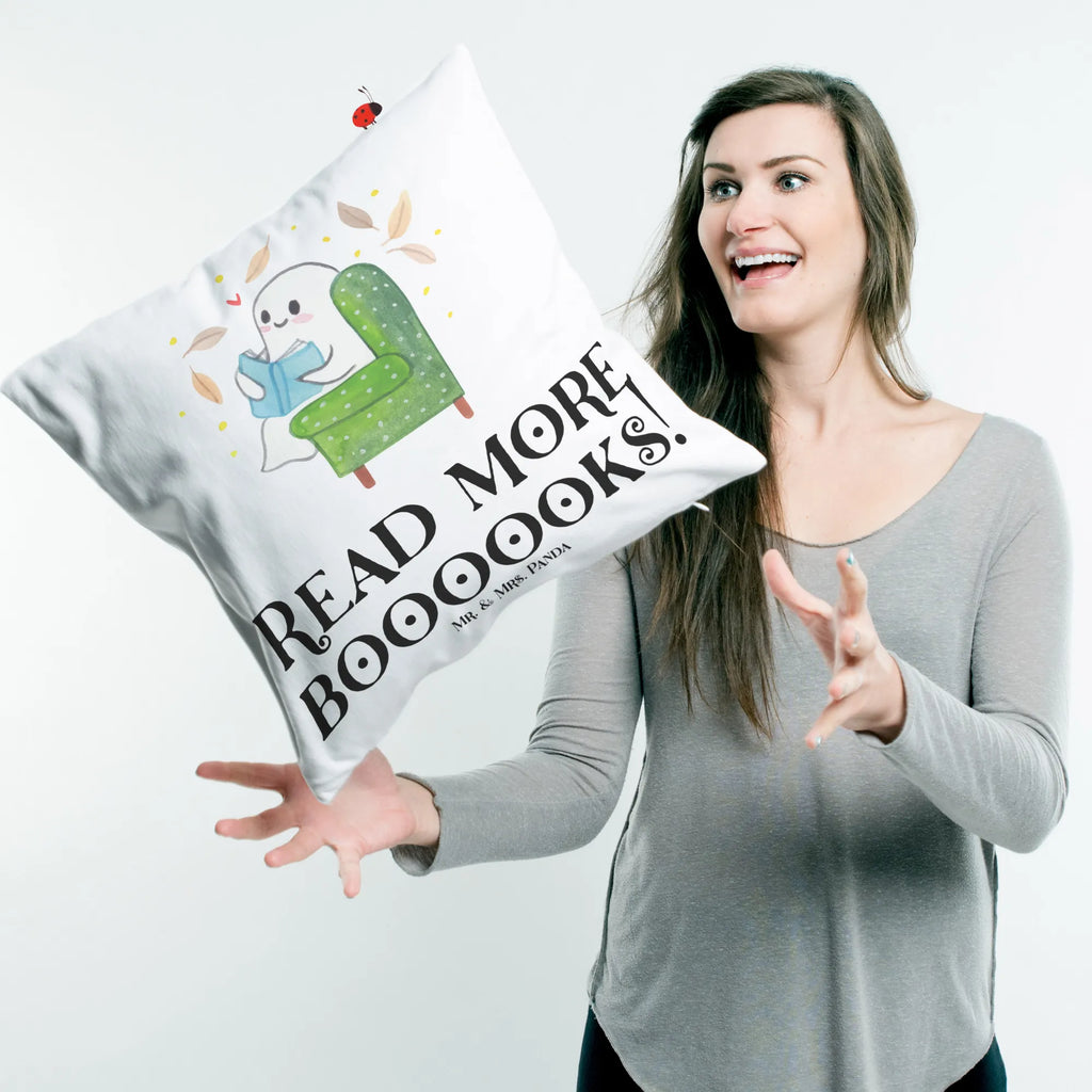 40x40 poduszka duch książka Halloween, dekoracje, Martinssingen, dekoracja, prezenty, dawanie