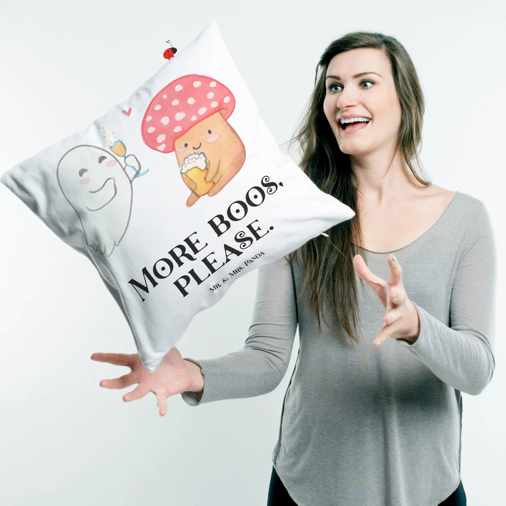 Cushion Ghost Cheers cushion, bedroom, pad, 40 x 40, pillow case, couch, settee, 40x40, soft, sofa, fluffy, Pillow, bed, pillows, Halloween, decoration, Martin singing, decor, gifts, giving