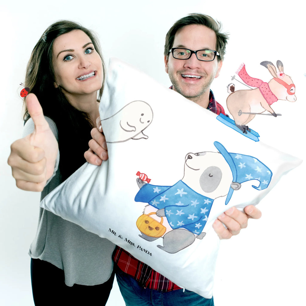 Cushion Panda Wizard bed, sofa, couch, 40 x 40, pillow case, pad, bedroom, 40x40, settee, fluffy, cushion, soft, pillows, Pillow, Halloween, decoration, Martin singing, decor, gifts, giving