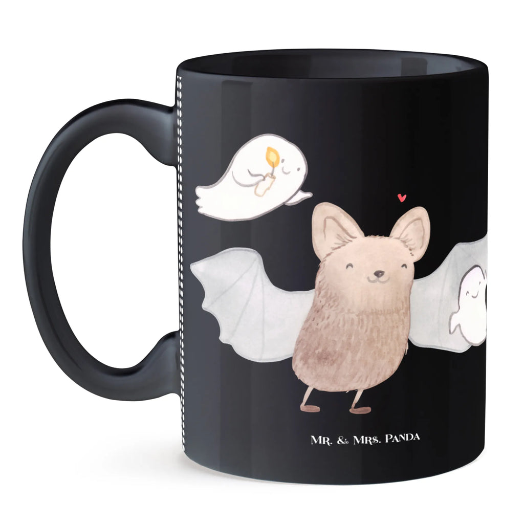 Kubek nietoperz Duchy Keramiktasse, Geschenktasse, Teetasse, Porzellantasse, Tasse mit Zitaten, Bürotasse, Tasse mit Motiven, Kaffeetasse, Tasse, Halloween, Deko, Martinssingen, Dekoration, Geschenke, Schenken, Halloween Deko, Süßes sonst gibt's saures, Trick or Treat, Fledermaus, Gespenster