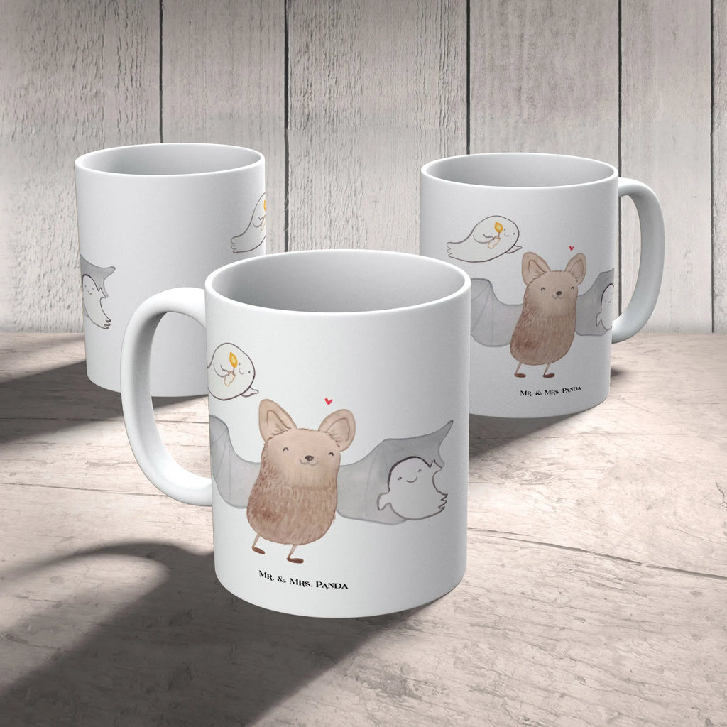 Kubek nietoperz Duchy Keramiktasse, Geschenktasse, Teetasse, Porzellantasse, Tasse mit Zitaten, Bürotasse, Tasse mit Motiven, Kaffeetasse, Tasse, Halloween, Deko, Martinssingen, Dekoration, Geschenke, Schenken, Halloween Deko, Süßes sonst gibt's saures, Trick or Treat, Fledermaus, Gespenster