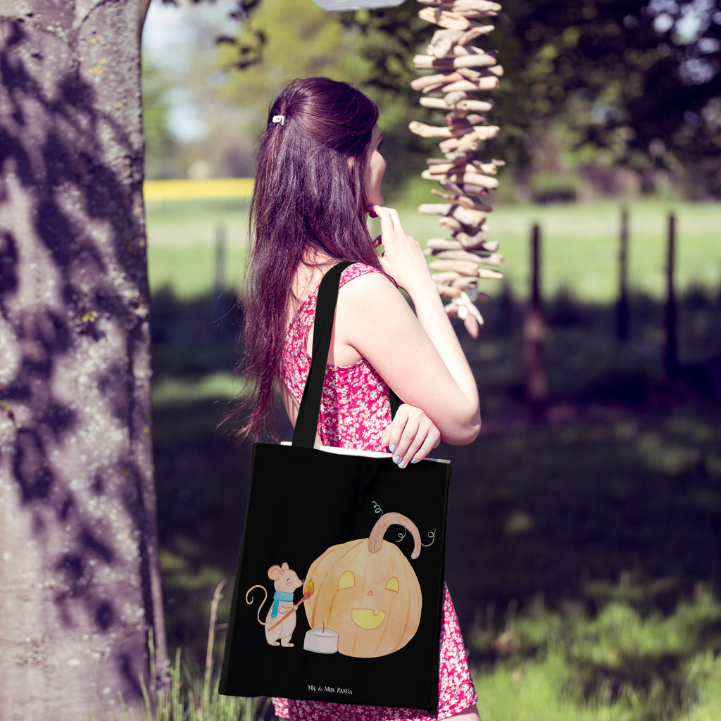 Torba dynia mysz Halloween, dekoracje, Martinssingen, dekoracja, prezenty, dawanie