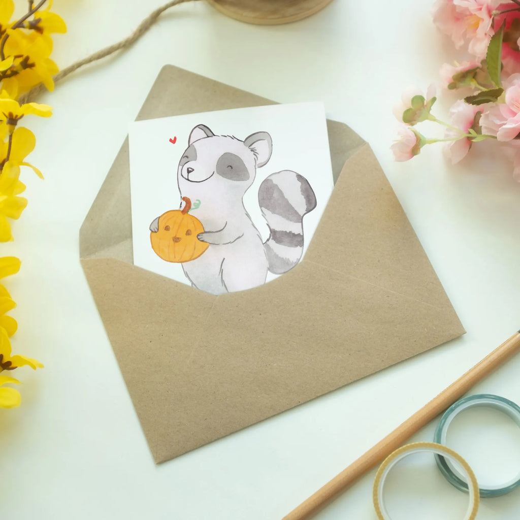 Personalisierte Grußkarte Waschbär Kürbis Personalisierte Postkarte, Grußkarte Selber Drucken, Personalisierte Hochzeitskarte, Personalisiertere Klappkarte, Personalisierte Grußkarte, Grußkarte Selbst Gestalten, Grußkarte als Geldgeschenk, Grußkarten Personalisiert, Grußkarte mit Persönlichen Nachrichten, Personalisierte Geburtstagskarte, Personalisierte Glückwunschkarte, Personalisierte Einladungskarte, Grußkarte mit Namen, Personalisierte Karte, Dekoration, Geschenke, Schenken, Deko, Halloween, Martinssingen, Süßes Sonst Gibt's Saures, Trick Or Treat, Kürbis, Halloween Deko, Waschbär
