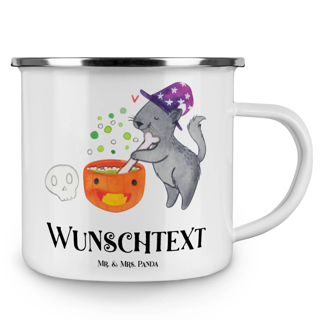Personalisierte Emaille Tasse Kater Hexenkessel Emaille Tasse personalisiert, personalisierte tassen, Campingtasse personalisiert, tassen bedrucken, tasse selbst gestalten, tasse mit namen, personalisierte tasse, tasse bedrucken, Campinggeschirr personalsisert, Namenstasse, Campingtasse bedrucken, Emaille Tasse mit Namen, Halloween, Deko, Martinssingen, Dekoration, Geschenke, Schenken, Hexenkessel, Zaubertrank, Zaubern, Kater, Hexe