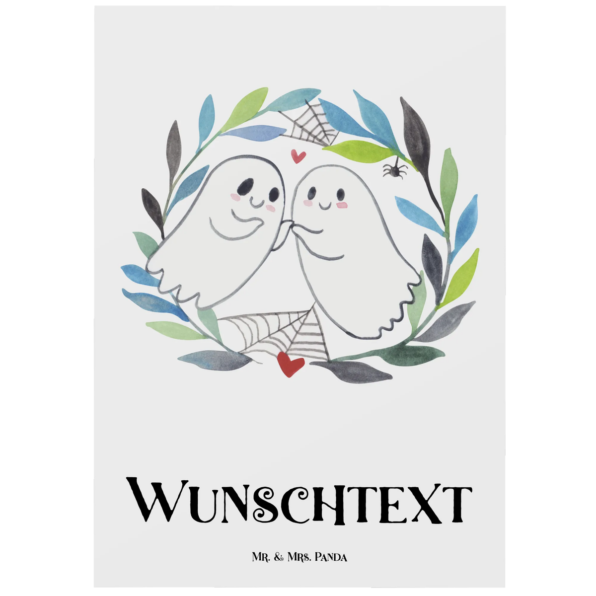 Personalisierte Postkarte Gespenster  Liebe Personalisierte Postkarte mit Wunschtext, Personalisierte Postkarte mit Namen, Personalisierte Mr. & Mrs. Panda Postkarte, Personalisierte Karte, personalisierbare postkarte, grußkarte personalisiert, Personalisierbare Grußkarte, Postkarten mit Namen, Ansichtskarte mit Wunschtext, Postkarte mit eigenem Text, Grußkarte mit Namen, Postkarte mit Wunschtext, individuelle grußkarte, Karte mit Wunschtext, Personalisierte Grußkarte, Postkarte personalisiert, Grußkarte mit eigenem Text, Postkarte Personalisierbar, Ansichtskarte mit Namen, Personalisierte Postkarte, individuelle postkarte, Karte mit Namen, Postkarte mit Namen, Individualisierbare Postkarte, Grußkarte mit Wunschtext, Personalisierte Grußkarten, personalisierte postkarten, Dekoration, Geschenke, Schenken, Deko, Halloween, Martinssingen, Paar, Verliebt, Gespenst