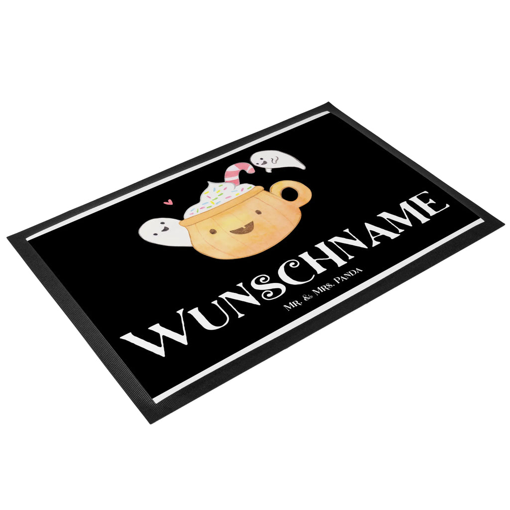 Personalized doormat Coffee Ghost Personalisierte Fußmatte, Haustürmatte personalisiert, Bedrucken, Türvorleger personalisiert, Fußmatte bedrucken, Personalisieruung, Wunschnamen, Namensfussmatte, Türvorleger mit Namen, Fußmatte mit Namen, Personalisiert, Halloween, Deko, Martinssingen, Dekoration, Geschenke, Schenken, Kaffee, Pumpkin spiced Latte, Halloween Deko, Süßes sonst gibt's saures, Gespenst, Trick or Treat