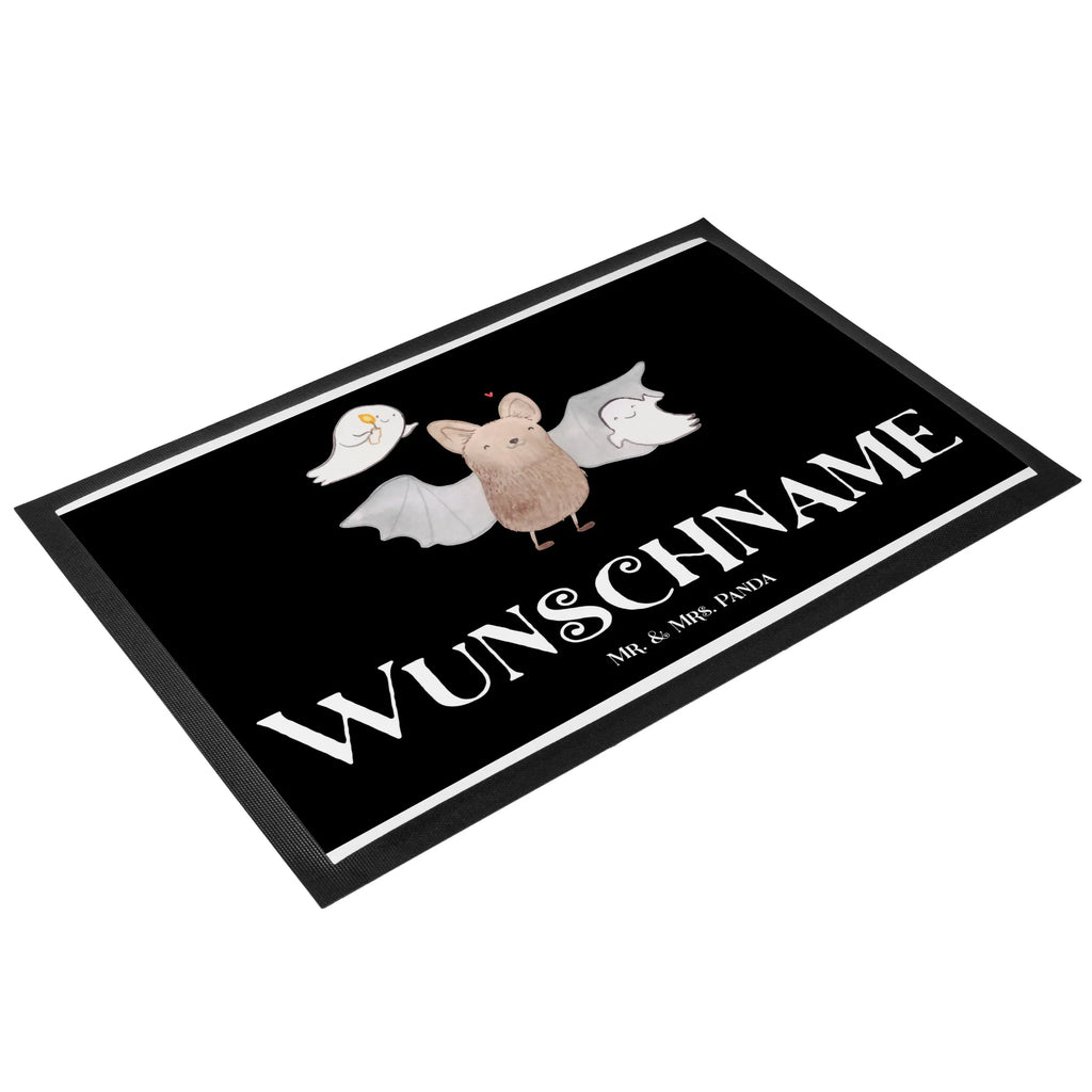 Personalized doormat Bat Ghosts Namensfussmatte, Personalisierung, Personalisiert, Fußmatte Bedrucken, Personalisierte Fußmatte, Wunschnamen, Bedrucken, Türvorleger Personalisiert, Fußmatte mit Namen, Türvorleger mit Namen, Haustürmatte Personalisiert, Martinssingen, Geschenke, Schenken, Dekoration, Halloween, Deko, Fledermaus, Gespenster, Halloween Deko, Trick Or Treat, Süßes Sonst Gibt's Saures