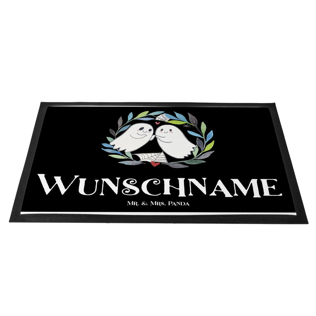 Personalized doormat Ghosts Dear Fußmatte mit Namen, Bedrucken, Personalisierte Fußmatte, Wunschnamen, Fußmatte bedrucken, Personalisiert, Türvorleger mit Namen, Haustürmatte personalisiert, Personalisieruung, Türvorleger personalisiert, Namensfussmatte, Halloween, Deko, Martinssingen, Dekoration, Geschenke, Schenken, Gespenst, Paar, Verliebt