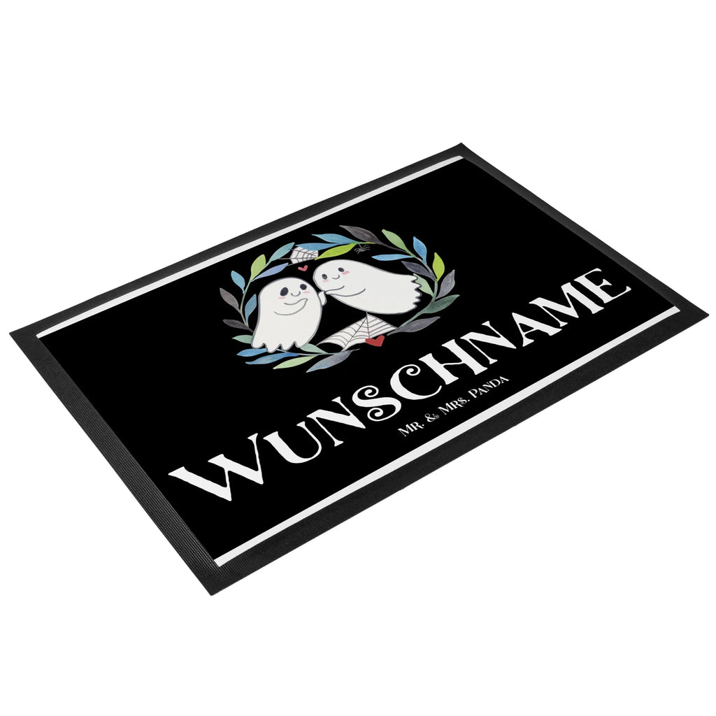 Personalized doormat Ghosts Dear Fußmatte mit Namen, Bedrucken, Personalisierte Fußmatte, Wunschnamen, Fußmatte bedrucken, Personalisiert, Türvorleger mit Namen, Haustürmatte personalisiert, Personalisieruung, Türvorleger personalisiert, Namensfussmatte, Halloween, Deko, Martinssingen, Dekoration, Geschenke, Schenken, Gespenst, Paar, Verliebt