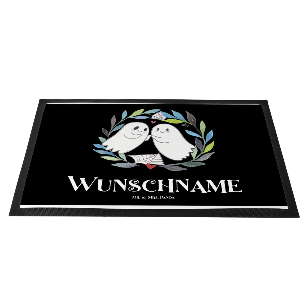 Personalized doormat Ghosts Dear Fußmatte mit Namen, Bedrucken, Personalisierte Fußmatte, Wunschnamen, Fußmatte bedrucken, Personalisiert, Türvorleger mit Namen, Haustürmatte personalisiert, Personalisieruung, Türvorleger personalisiert, Namensfussmatte, Halloween, Deko, Martinssingen, Dekoration, Geschenke, Schenken, Gespenst, Paar, Verliebt