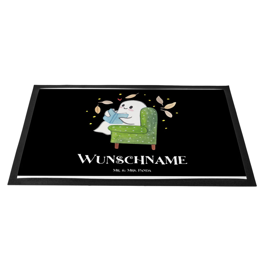 Personalized doormat Ghost Book Haustürmatte Personalisiert, Wunschnamen, Personalisiert, Namensfussmatte, Personalisierung, Türvorleger mit Namen, Bedrucken, Personalisierte Fußmatte, Fußmatte Bedrucken, Fußmatte mit Namen, Türvorleger Personalisiert, Martinssingen, Geschenke, Schenken, Dekoration, Halloween, Deko, Gemütlich, Herbst, Buch, Gespenst