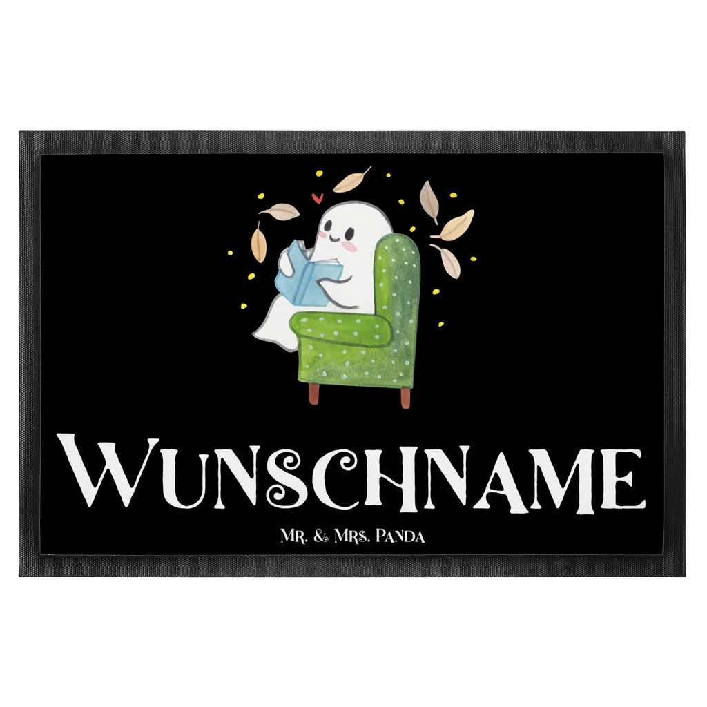 Personalized doormat Ghost Book Haustürmatte Personalisiert, Wunschnamen, Personalisiert, Namensfussmatte, Personalisierung, Türvorleger mit Namen, Bedrucken, Personalisierte Fußmatte, Fußmatte Bedrucken, Fußmatte mit Namen, Türvorleger Personalisiert, Martinssingen, Geschenke, Schenken, Dekoration, Halloween, Deko, Gemütlich, Herbst, Buch, Gespenst
