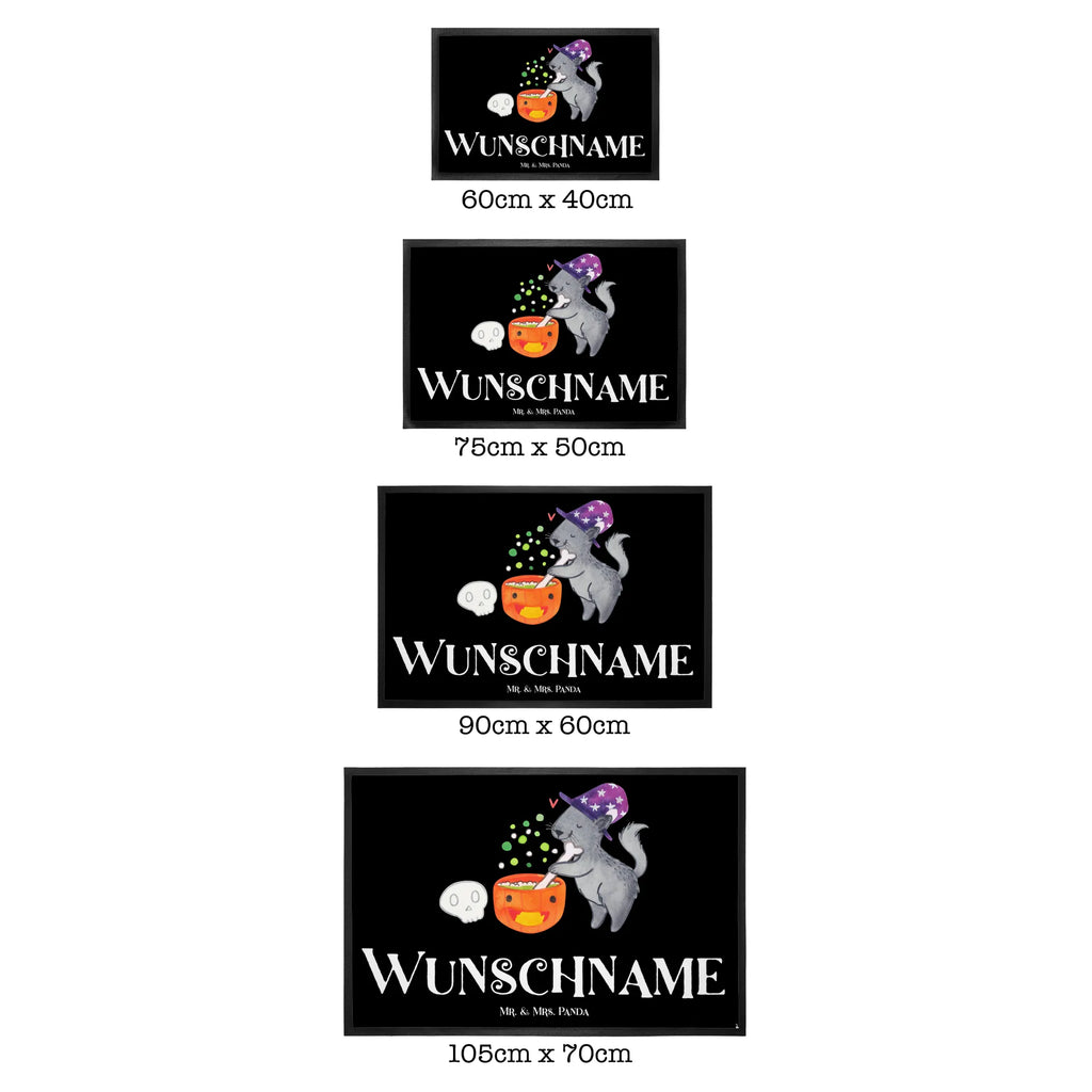 Personalized doormat Male Cat Cauldron Haustürmatte personalisiert, Personalisierte Fußmatte, Namensfussmatte, Türvorleger personalisiert, Fußmatte bedrucken, Personalisiert, Personalisieruung, Wunschnamen, Türvorleger mit Namen, Bedrucken, Fußmatte mit Namen, Halloween, Deko, Martinssingen, Dekoration, Geschenke, Schenken, Zaubern, Kater, Zaubertrank, Hexenkessel, Hexe