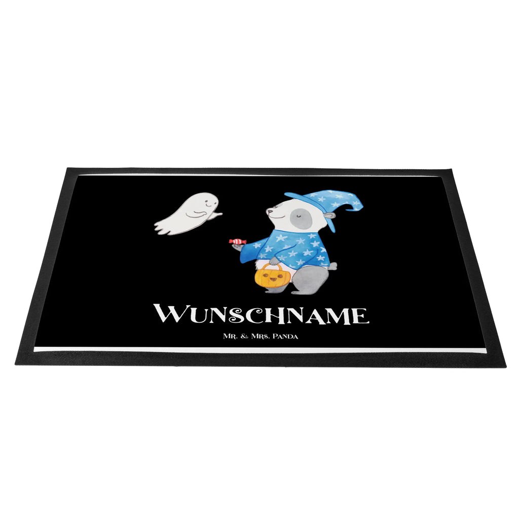 Personalized doormat Panda Wizard Bedrucken, Haustürmatte personalisiert, Wunschnamen, Türvorleger mit Namen, Fußmatte bedrucken, Fußmatte mit Namen, Namensfussmatte, Personalisieruung, Türvorleger personalisiert, Personalisierte Fußmatte, Personalisiert, Halloween, Deko, Martinssingen, Dekoration, Geschenke, Schenken, Gespenst, Zauberer, Süßes sonst gibt's saures, Panda, Halloween Deko, Trick or Treat