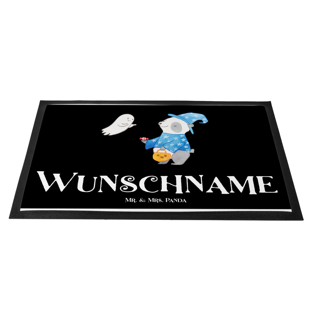 Personalized doormat Panda Wizard Bedrucken, Haustürmatte personalisiert, Wunschnamen, Türvorleger mit Namen, Fußmatte bedrucken, Fußmatte mit Namen, Namensfussmatte, Personalisieruung, Türvorleger personalisiert, Personalisierte Fußmatte, Personalisiert, Halloween, Deko, Martinssingen, Dekoration, Geschenke, Schenken, Gespenst, Zauberer, Süßes sonst gibt's saures, Panda, Halloween Deko, Trick or Treat